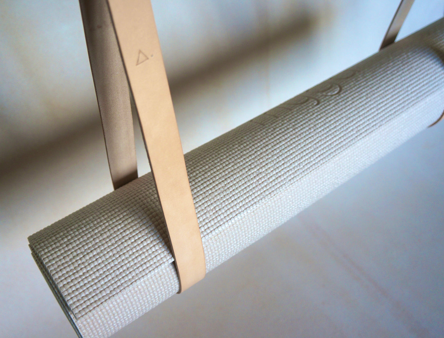 Pilates mat wall straps