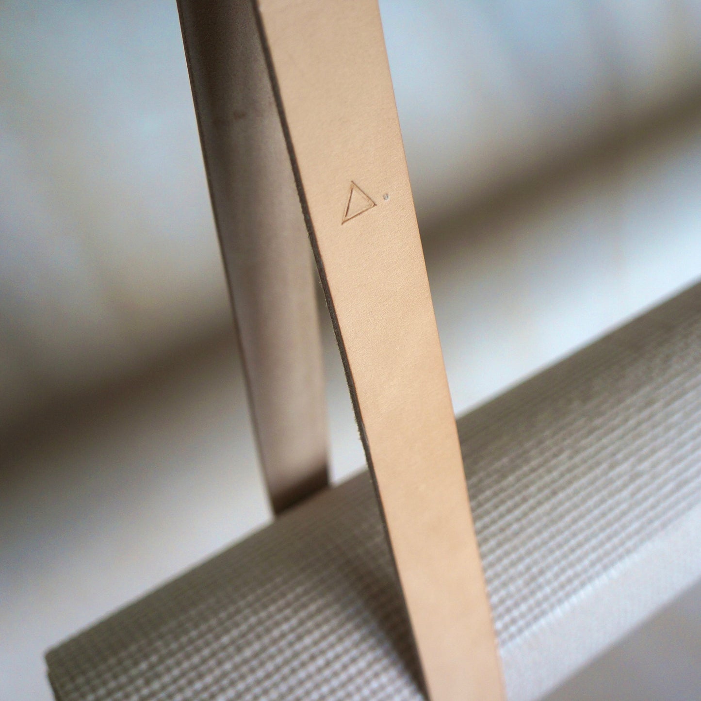 Pilates mat wall straps